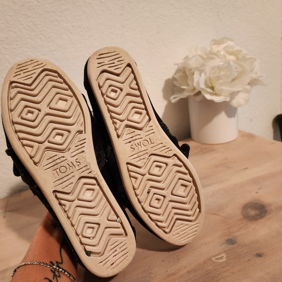 Tom's sparkly bow flats - Picture 3 of 3